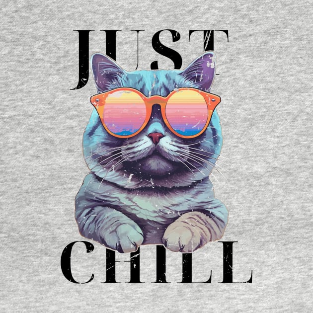 Just Chill Cool Cat by DesignArchitect